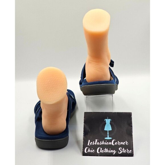 Merrell Women's Navy Blue District 3 Sandal Thong Sz 5 Flip-Flop Slip-On Sz 11 2 - Picture 6 of 16